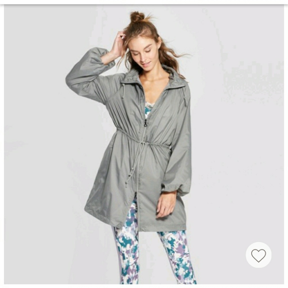 Women's Sheer Parka With Fleece Lining - JoyLab